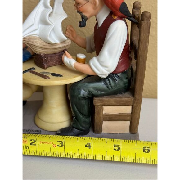 The Shipmaker — Norman Rockwell Collectors Club, 1982 - Picture 10 of 12